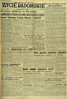Życie Radomskie, 1953, nr 184