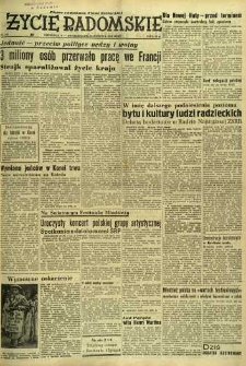Życie Radomskie, 1953, nr 189