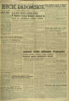 Życie Radomskie, 1953, nr 196