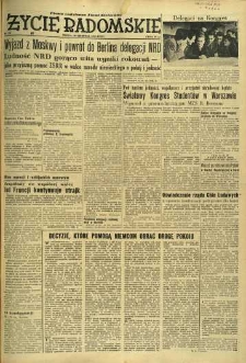 Życie Radomskie, 1953, nr 203