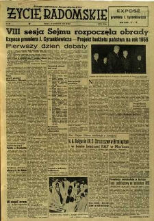 Życie Radomskie, 1956, nr 98