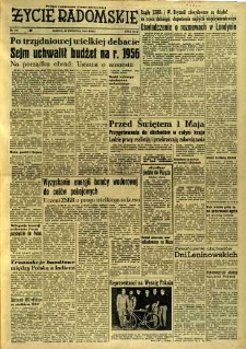 Życie Radomskie, 1956, nr 101