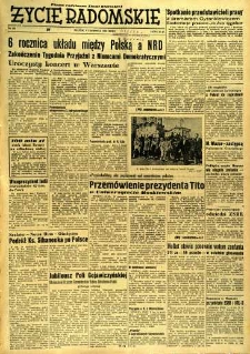 Życie Radomskie, 1956, nr 136