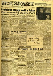 Życie Radomskie, 1956, nr 140