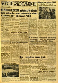 Życie Radomskie, 1956, nr 181
