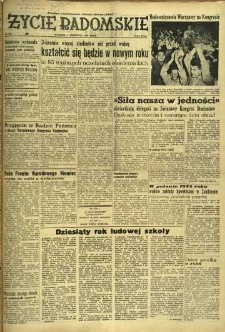 Życie Radomskie, 1953, nr 208