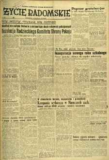Życie Radomskie, 1953, nr 210