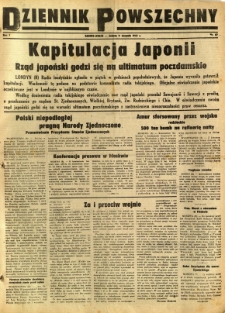 Dziennik Powszechny, 1945, R. 1, nr 87