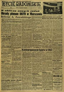 Życie Radomskie, 1956, nr 194