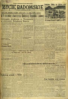 Życie Radomskie, 1953, nr 234