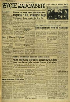 Życie Radomskie, 1953, nr 236
