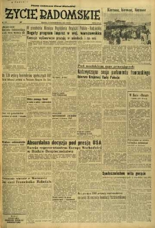 Życie Radomskie, 1953, nr 239