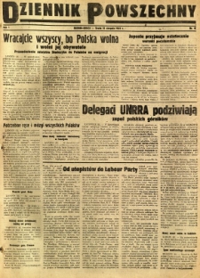 Dziennik Powszechny, 1945, R. 1, nr 91