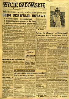 Życie Radomskie, 1956, nr 218