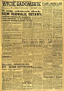 Życie Radomskie, 1956, nr 219
