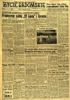 Życie Radomskie, 1956, nr 220