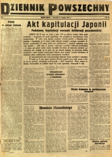 Dziennik Powszechny, 1945, R. 1, nr 92