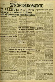 Życie Radomskie, 1953, nr 263
