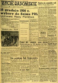 Życie Radomskie, 1956, nr 230