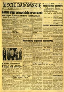 Życie Radomskie, 1956, nr 258