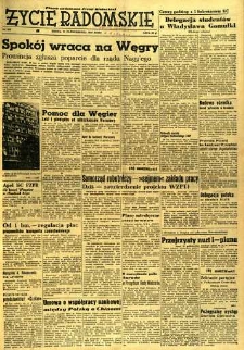 Życie Radomskie, 1956, nr 260