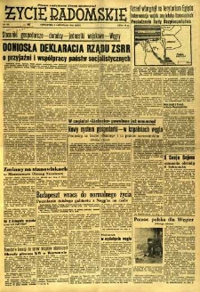 Życie Radomskie, 1956, nr 261