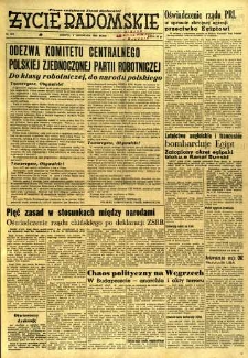 Życie Radomskie, 1956, nr 263