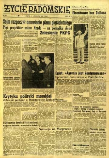 Życie Radomskie, 1956, nr 268