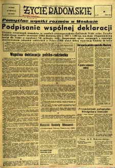 Życie Radomskie, 1956, nr 277