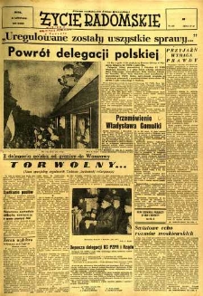 Życie Radomskie, 1956, nr 278