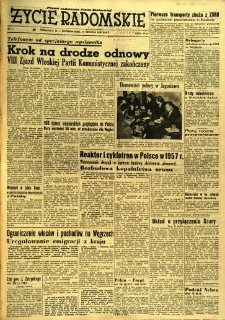 Życie Radomskie, 1956, nr 300
