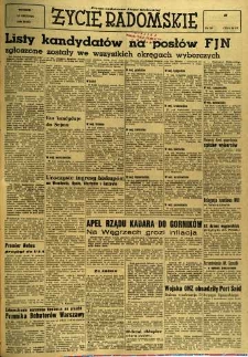 Życie Radomskie, 1956, nr 301