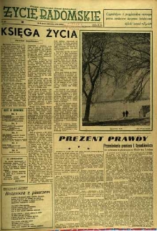 Życie Radomskie, 1956, nr 307