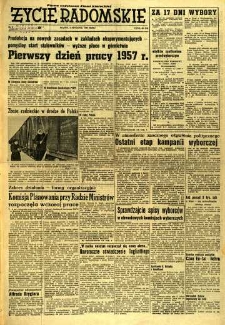 Życie Radomskie, 1957, nr 3