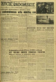Życie Radomskie, 1953, nr 275