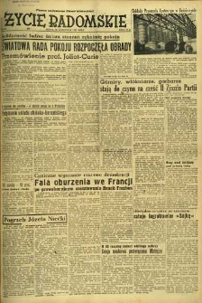 Życie Radomskie, 1953, nr 281