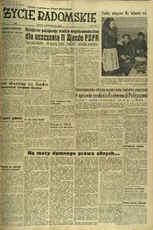 Życie Radomskie, 1953, nr 287