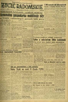 Życie Radomskie, 1953, nr 293