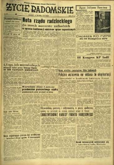 Życie Radomskie, 1953, nr 307
