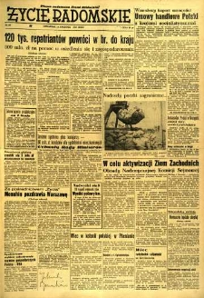 Życie Radomskie, 1957, nr 92