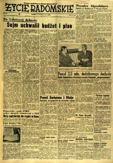Życie Radomskie, 1957, nr 100