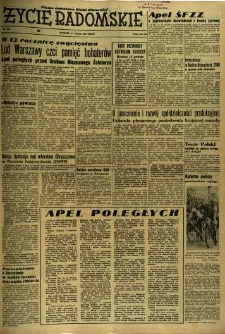 Życie Radomskie, 1957, nr 109