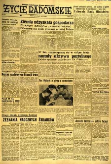 Życie Radomskie, 1957, nr 121