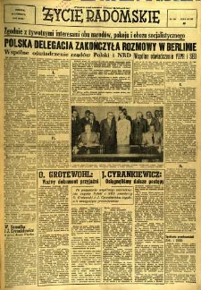 Życie Radomskie, 1957, nr 145