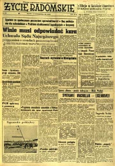 Życie Radomskie, 1957, nr 252