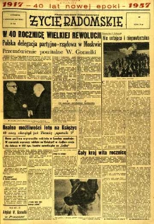 Życie Radomskie, 1957, nr 263
