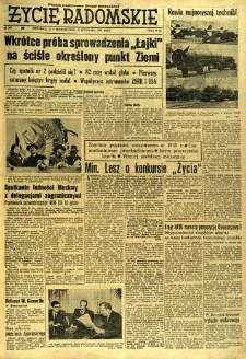 Życie Radomskie, 1957, nr 266