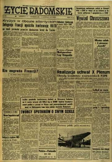 Życie Radomskie, 1957, nr 272