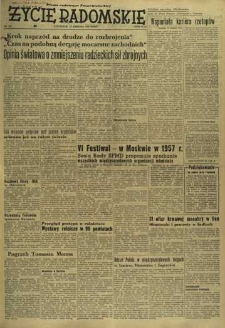 Życie Radomskie, 1955, nr 195