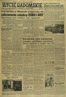 Życie Radomskie, 1955, nr 198